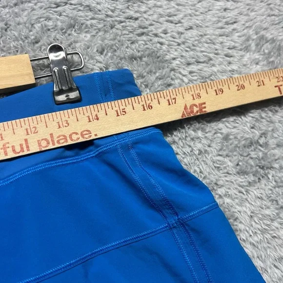 Lululemon Skort Womens 10 Blue Pace Rival Mid Rise Skirt Running Tennis Golf - Picture 10 of 12